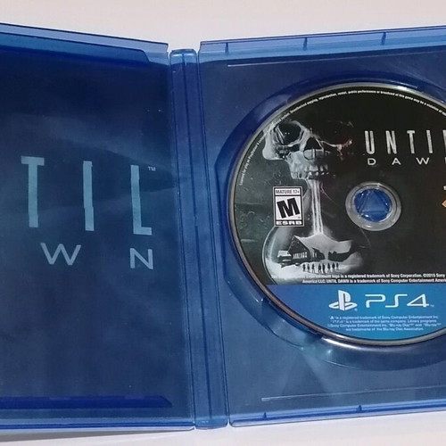 Until Dawn PS4 like new