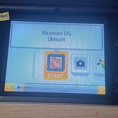 Rayman DS used for Nintendo DS with manual