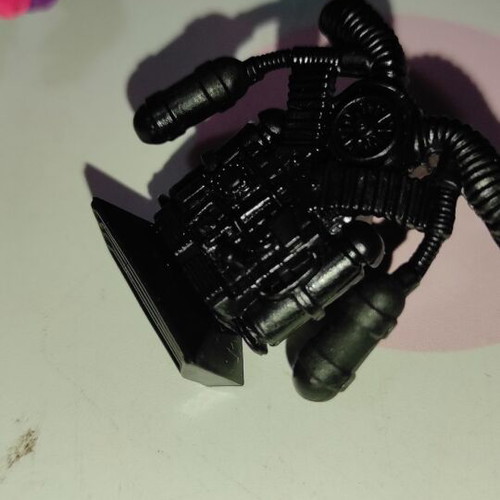 G.I.JOE Toxo-Viper (v1) 1988 figure used with equipment