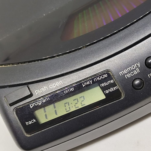 Technics SL-XP1 Vintage Portable CD Player Japan with Original Power Supply