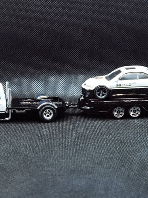 Hot Wheels Custom Initial D Style Team Transport Honda like new