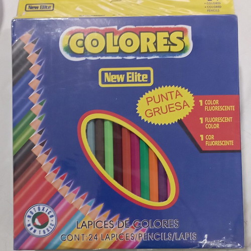 Colored pencils 24 colors large new