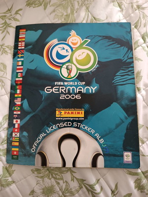 Fifa World Cup Germany 2006 Panini new with 52 stuck stickers