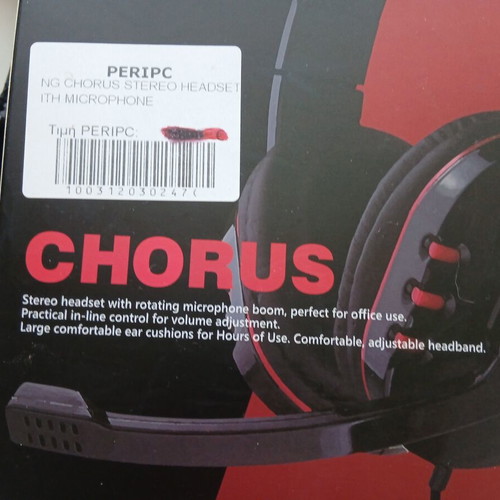 Peripc NG Gaming Headset with Microphone 3.5mm new