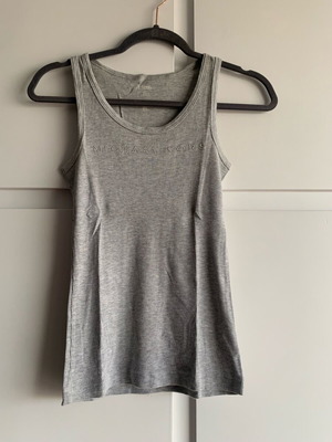 Michael Kors Γκρι Ribbed Tank Top Σαν Καινούργιο Μέγεθος M