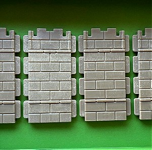 Playmobil τείχη στεκ «ταλαιπωρημένα»
