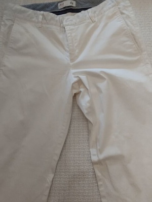 Women's white summer pants size 42 like new