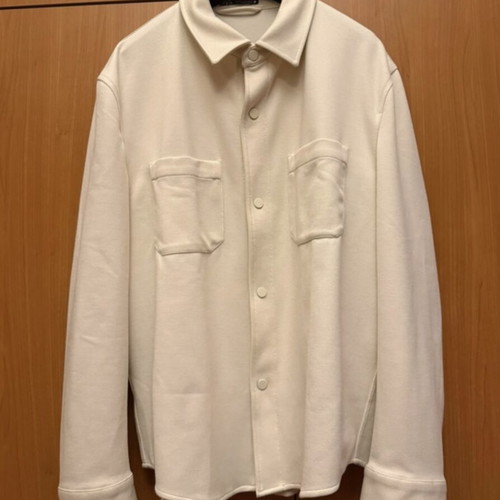 Zara men's overshirt beige size XL new