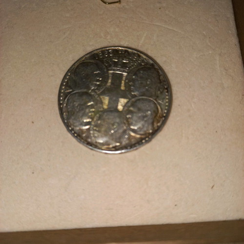 30 Drachmae 1863 used, silver