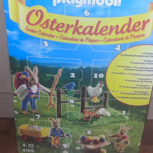 Playmobil Authentic Easter Calendar New