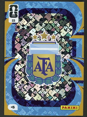 2026 Panini World Cup Adrenalyn XL #23 Team Badge Argentina σαν καινούργιο
