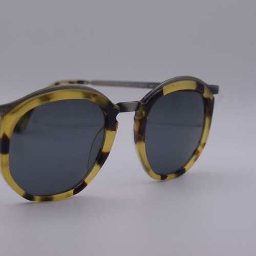 Class Model 5 Sunglasses New Old Stock Made in Italy Gun Metal Tortoise