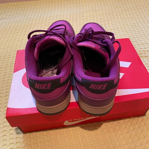Nike Dunk low purple athletic shoes like new size 41
