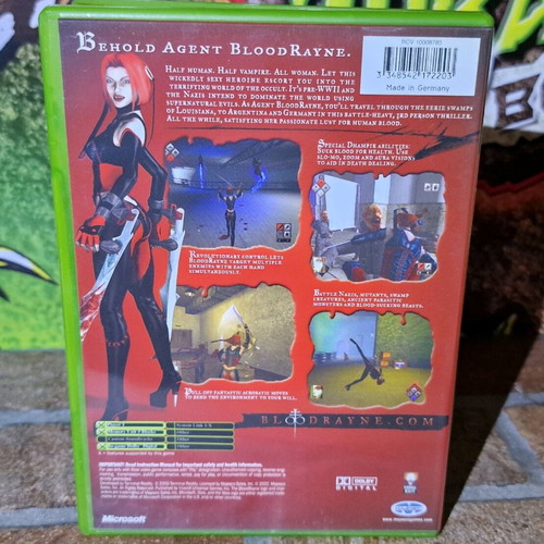 BloodRayne Microsoft Xbox like new, Pal UK