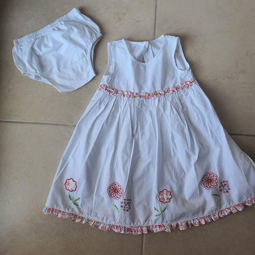 Mothercare dress with matching panties like new, 12-18 months