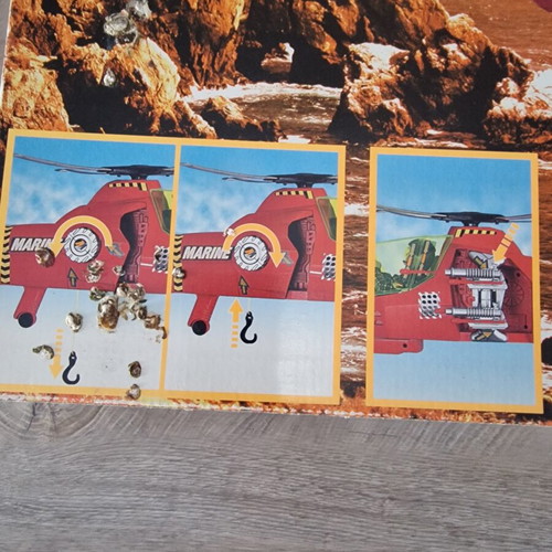Action Man collectible helicopter new