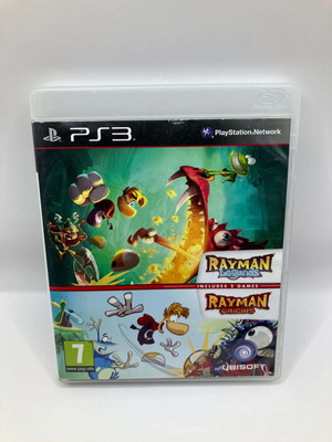 Rayman Origins και Rayman Legends PS3 μεταχειρισμένο πακέτο παιχνιδιών
