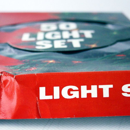 Christmas star-shaped colorful lights 50 Light Set new