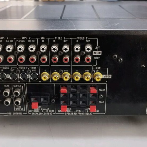 Sharp SM A80B sound amplifier used with powerful sound