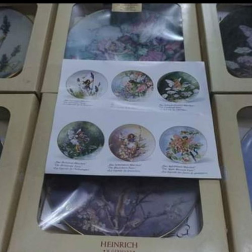 Bradex Villeroy & Boch wall plates first edition porcelain collection