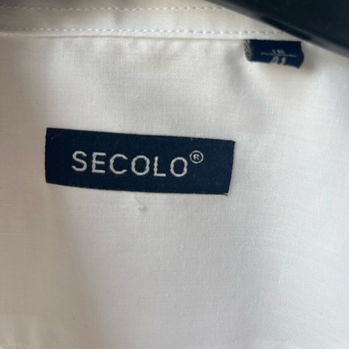 Secolo λευκό ανδρικό πουκάμισο μέγεθος L σαν καινούργιο