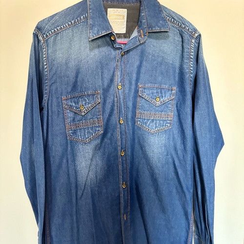 Vittorio denim shirt for teenage boy like new