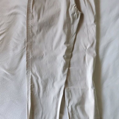 Stretch pants like new, beige, size L