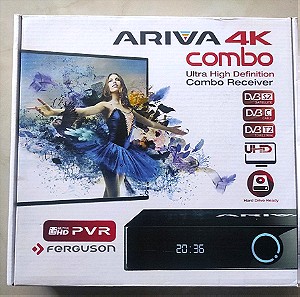 4K UHD Δορυφορικός δέκτης Combo, με Android, WiFi, Ethernet, Smart card reader, SD slot, HDD capable