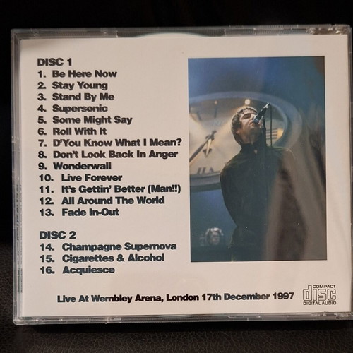Oasis 5 x double CDs rare live fan recordings 1997-1998 like new