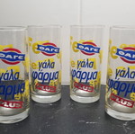FAGE glasses used, pack of 4
