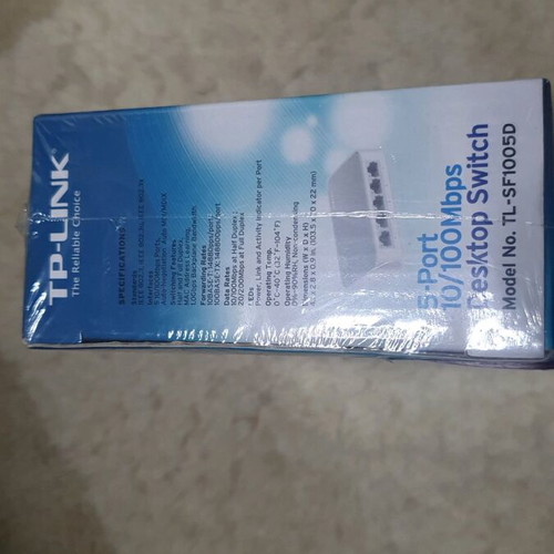 TP-LINK TL-1005D 5 Port Ethernet Switch new