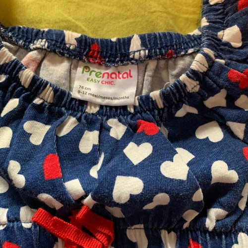 Summer dresses used for 1-year-old girl, pack of 3 pieces