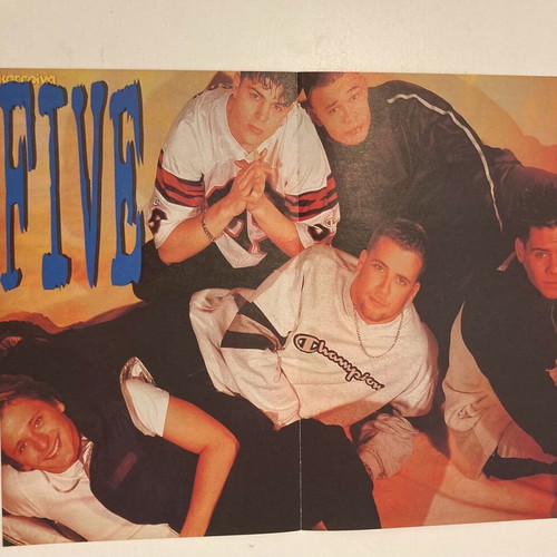 Nick Carter - Five Poster from magazine Katerina In good condition Price 4 Euros