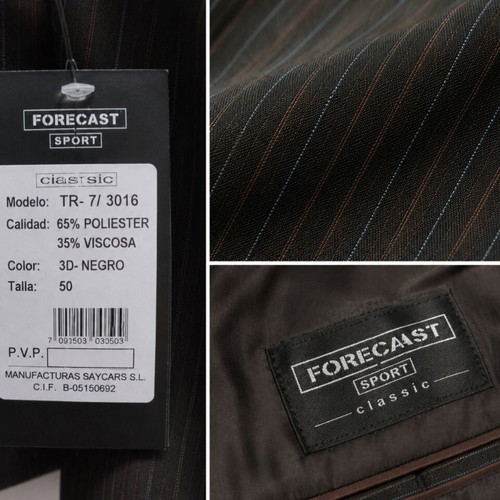 Forecast Classic Suit size 50 new with tag, jacket and trousers