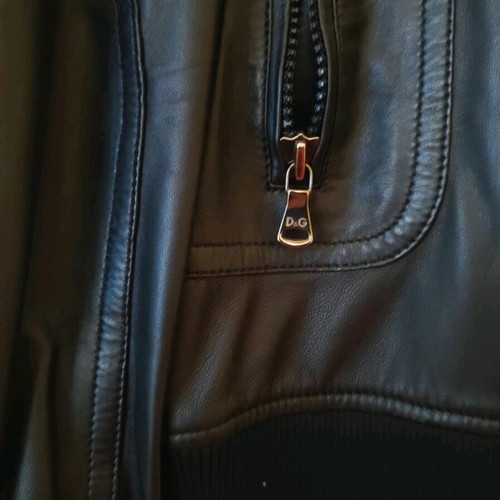 Dolce Gabbana leather jacket like new