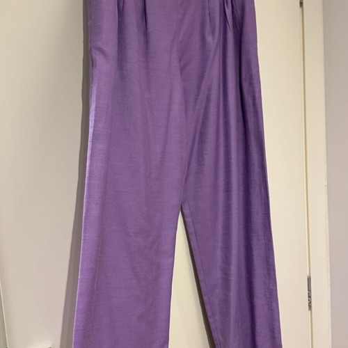 Sezane pants new, purple, size L