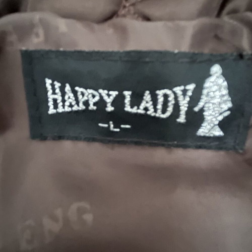 Happy Lady women's jacket brown size large like new