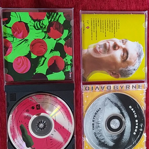 David Byrne 2 CD set like new, electronic genre