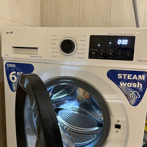 Washing machine 6 kg with warranty