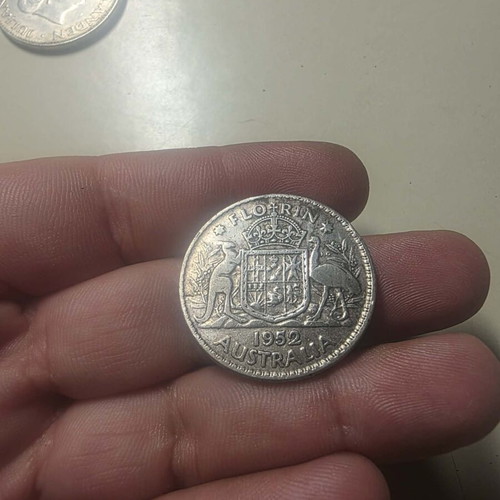 Australian silver coin used