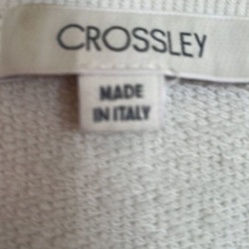 Crossley oversized sweatshirt dress like new, grey, organic cotton