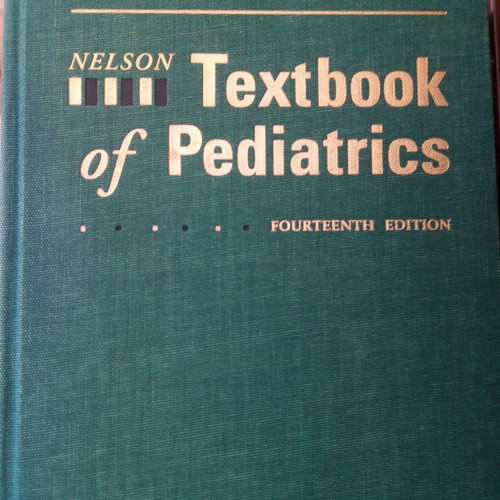 Nelson Textbook of Pediatrics used, 1992 edition, medical book