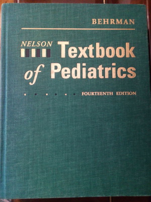 Nelson Textbook of Pediatrics used, 1992 edition, medical book