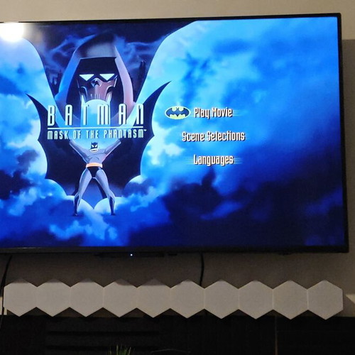 Batman Mask of the Phantasm DVD used, dubbed with subtitles