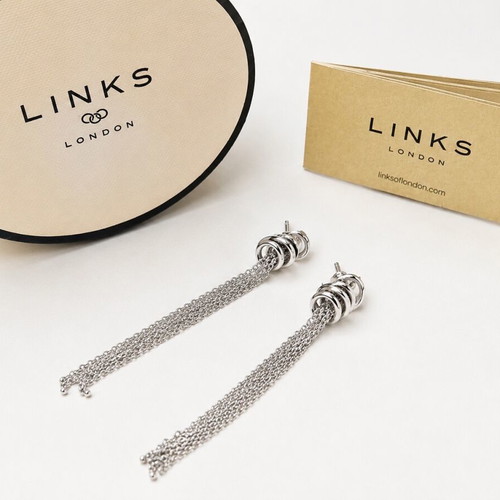 Links of London Silver Tassel Earrings new, 925 sterling silver