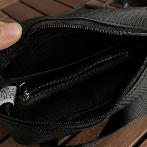 Lacoste S Flat Crossover Bag, black