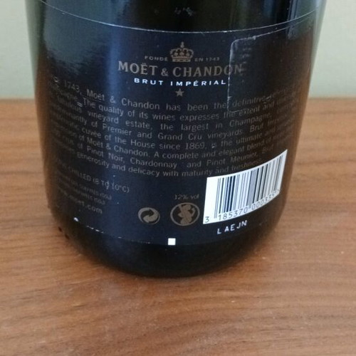 Moet & Chandon Champagne Imperial Brut Dry White 750ml new