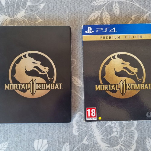 Mortal Kombat 11 Premium Edition Steelbook PS4 like new