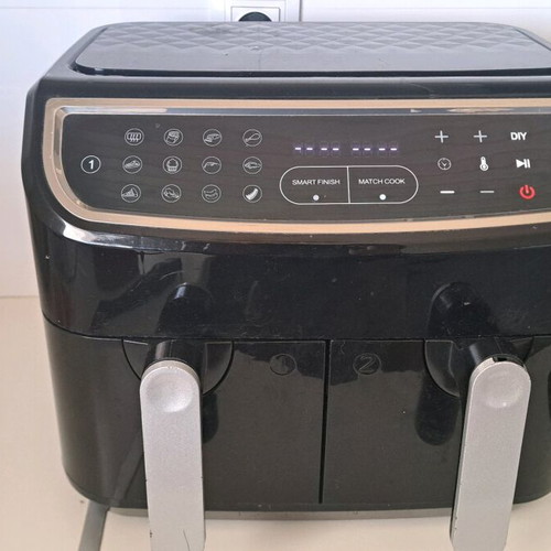 Air Fryer used 9L with dual baskets and 2600 W