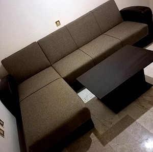 Καινούριος καναπές Γωνία που γίνετε κρεβάτι με αποθηκευτικό χωρο.  Δυνατότητα παράδοσης